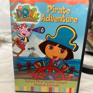 Nick Jr DVD Dora the Explorer Pirate Adventure 1st Double-Length Musical Episode